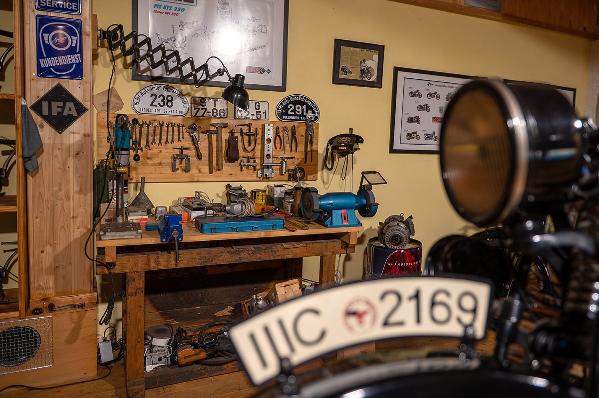 Historische Werkstatt im Museum